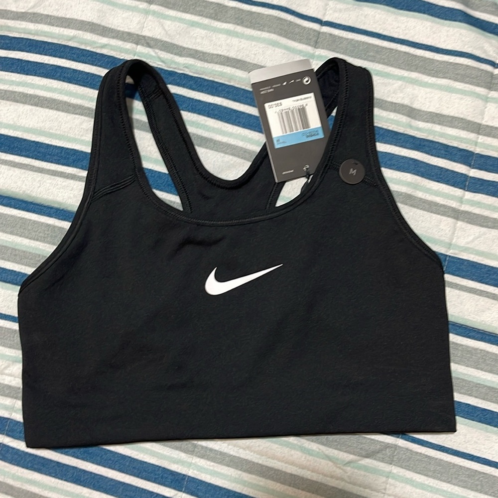 Nike swoosh bra